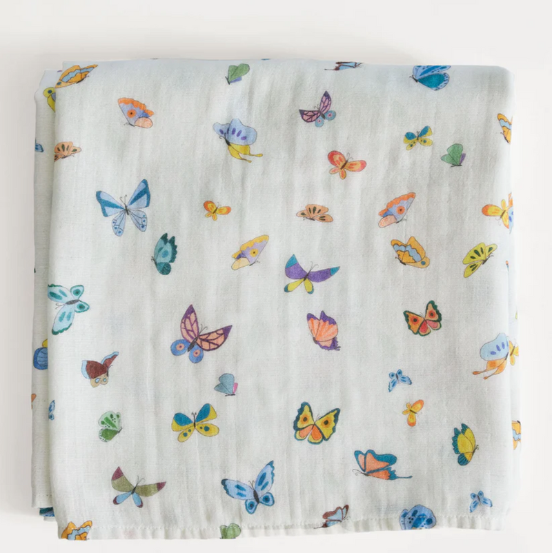 Madame Butterfly Shawl Blanket
