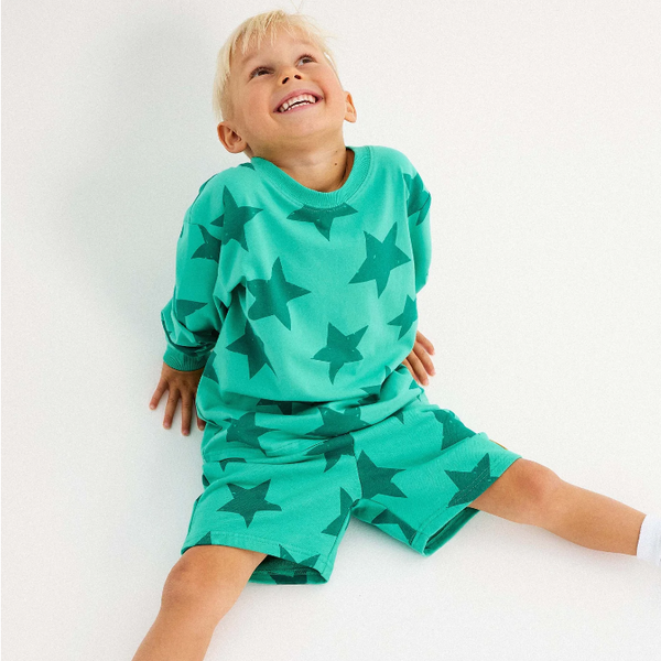 Green Star Track Short