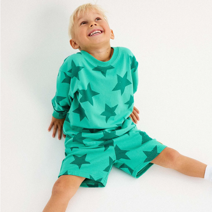 Green Star Track Short