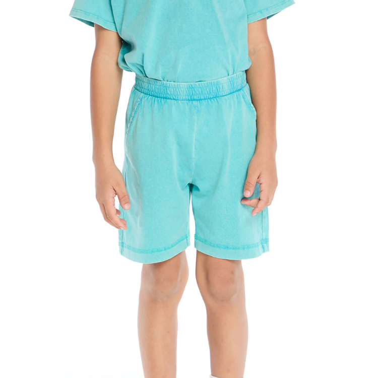 Aqua Teal Cozy Beach Shorts