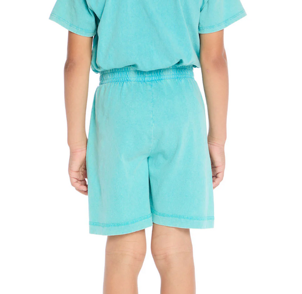 Aqua Teal Cozy Beach Shorts