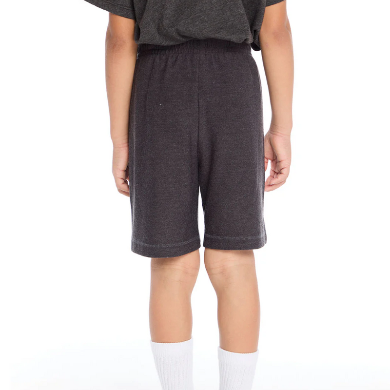 Vintage Black Cozy Knit Cozy Beach Short