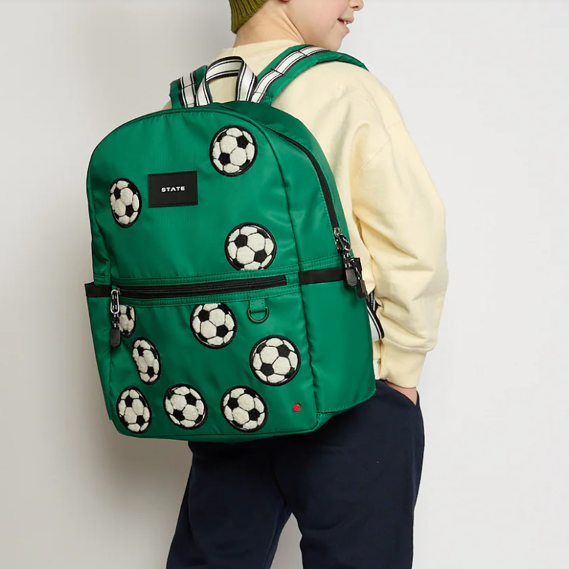 Kane Backpack Fuzzy Soccer Balls