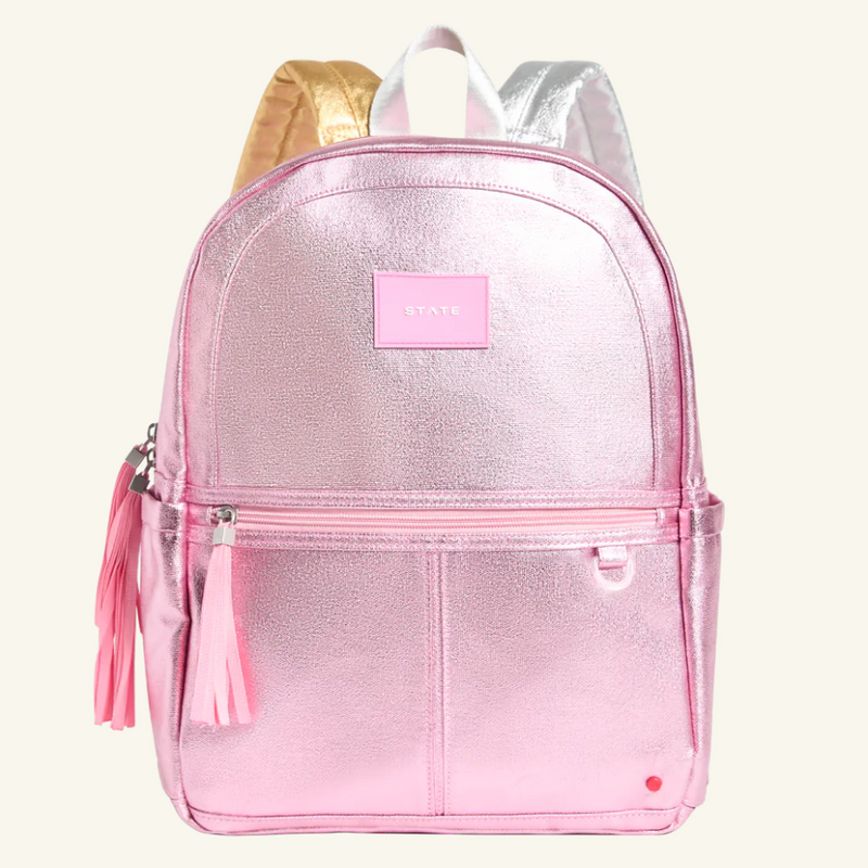 Kane Backpack Pink/Silver