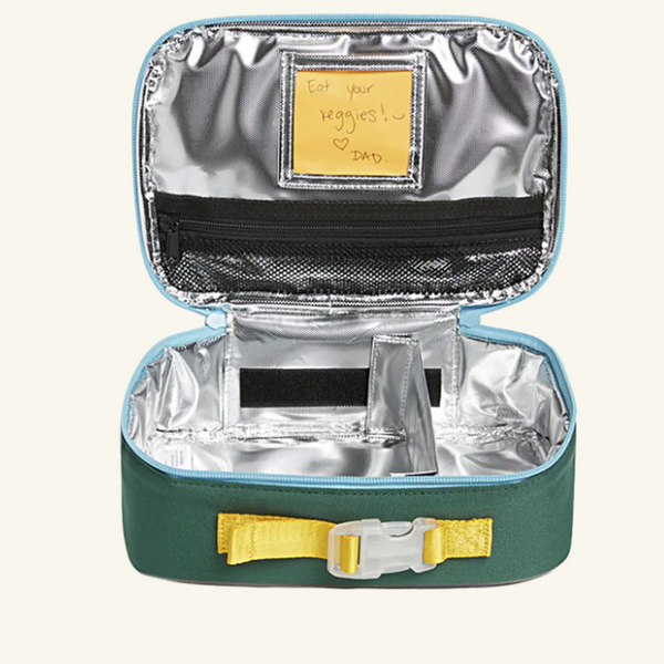 Rodgers Lunch Box Blue Checkerboard