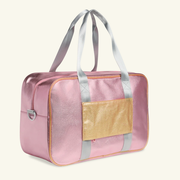 Rockaway Duffle Pink/Silver