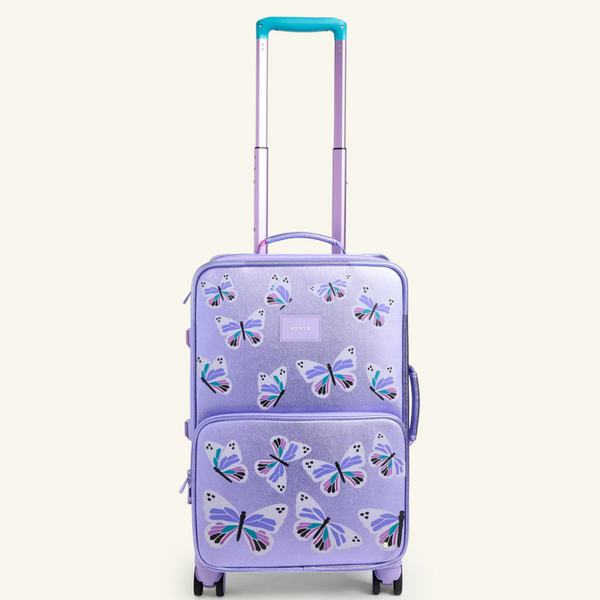 Logan Carry-on Suitcase Butterfly