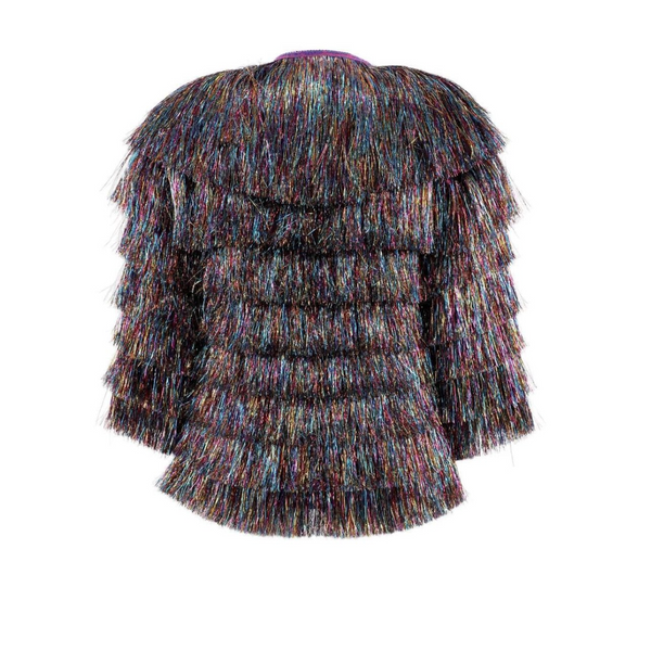 Party Rainbow Tinsel Jacket