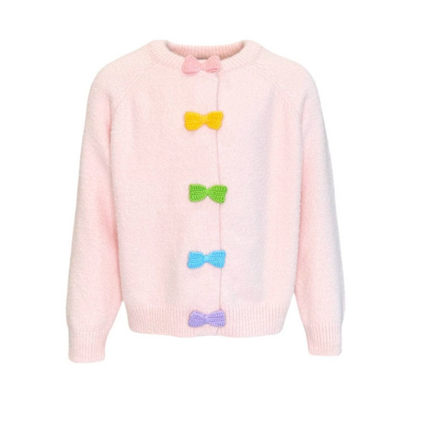 Rainbow Button Cardigan