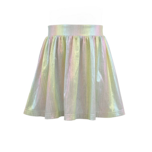 Pastel Ombre Metallic Skirt