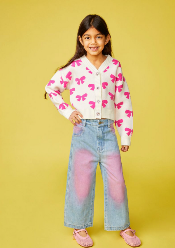 Maya Bow Cardigan