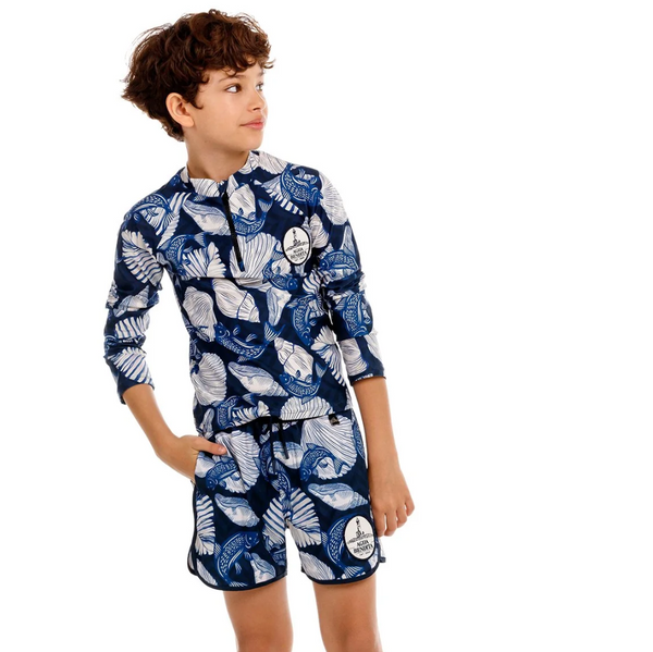Thiago Kids’ Swim Trunks Sereia