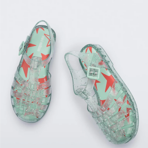 Mini Melissa Possession Glitter Green