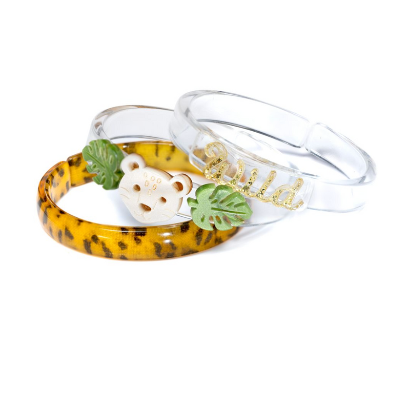 Wild Leopard Bracelet Set