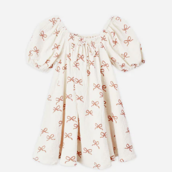 Sabrina Mini Dress Ruby Bows