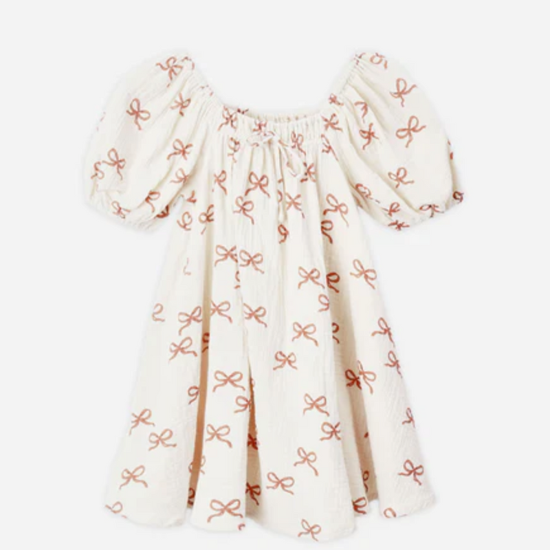 Sabrina Mini Dress Ruby Bows
