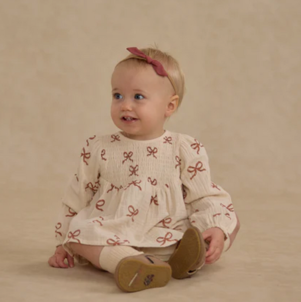 Sophia Top + Bloomer Set Ruby Bows