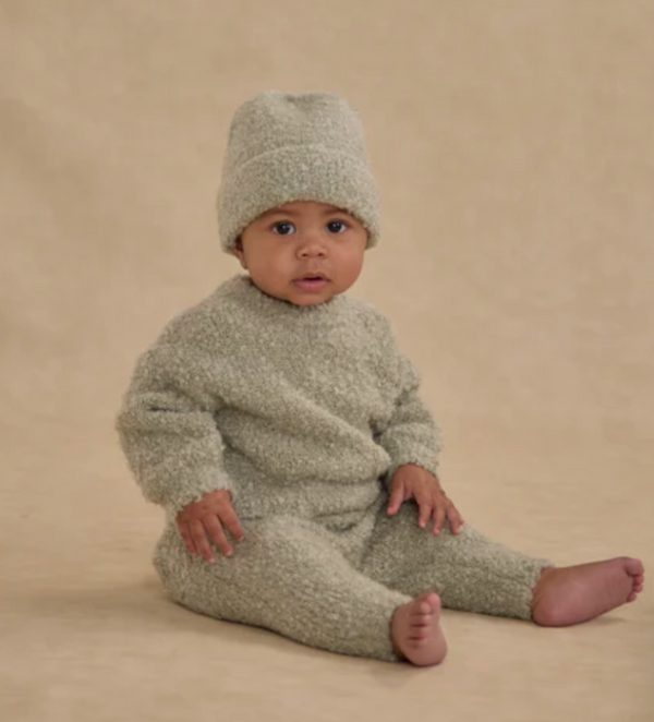 Knit Pant Pistachio Boucle