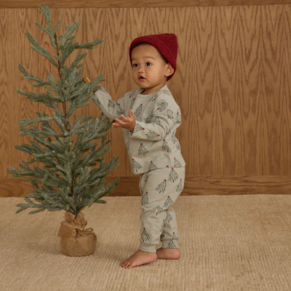 Long Sleeve Tee + Pant Set Trees