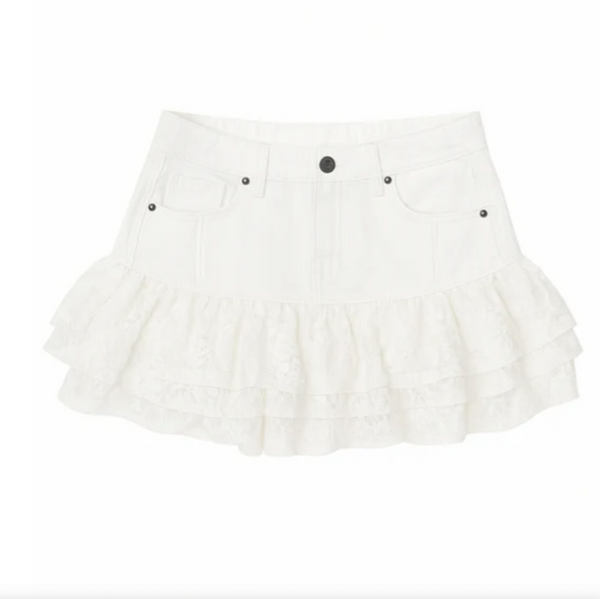 Malaga Lace Ruffle Skirt