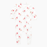 Baby Bamboo Romper Small Santas