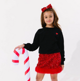 Christmas Bow Sweatshirt