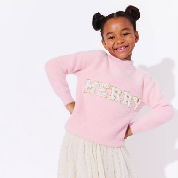 Pink Merry Pearl Sweatshirt