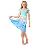 Kids Hollie Dress Ocean Ombre