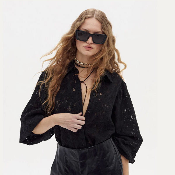 Claire Cotton Lace Shirt