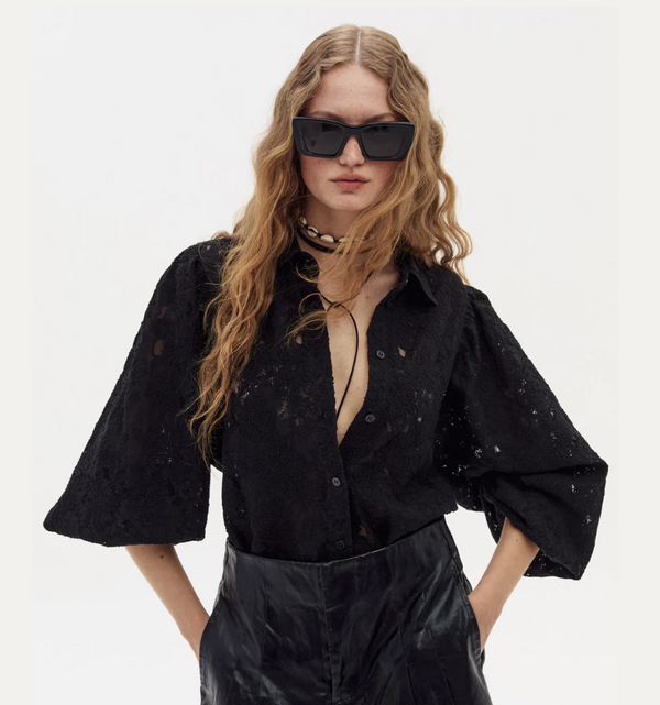 Claire Cotton Lace Shirt