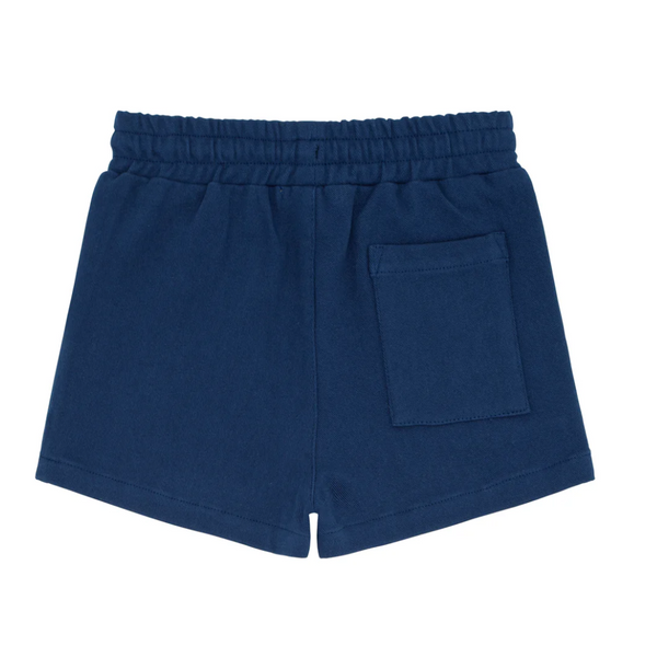 Boys navy ultra-soft twill short