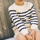 Breton stripe knit sweater