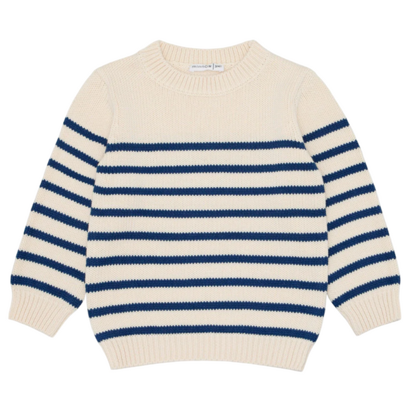 Breton stripe knit sweater