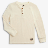 Winter White Craftsman Thermal Henley