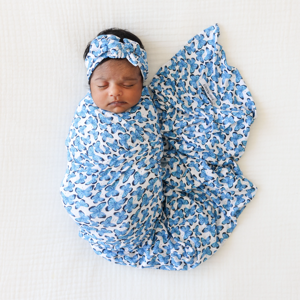 Nayeli Swaddle & Headwrap Set