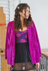 Rowena Velvet Blazer