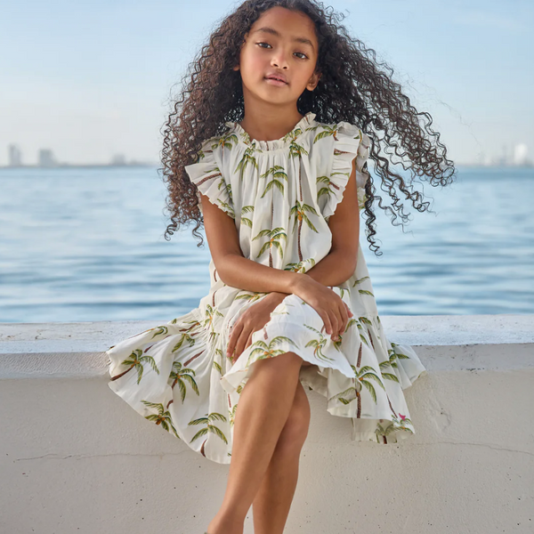 beach dress for girls Sandy Glow Crochet Mini Dress - Handmade Beach Cover-Up main image 1