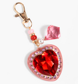 Royal Heart Bag Charm