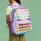 Lilac Quilted Sequins Backpack