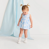 Edda - Bow Back Twirl Bodysuit Dress