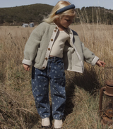 Barrel Pant Heart Ditsy