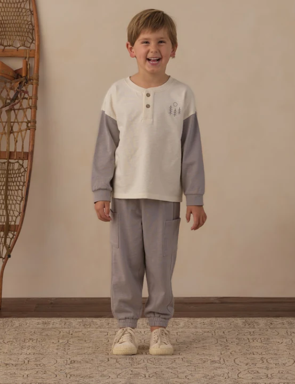 Cargo Jogger Dusty Blue