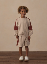 Boxing Sweat Short Heathered Ash