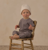Jersey Tee + Pant Set Vintage Stripe