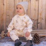 Raglan Jumpsuit Leopards