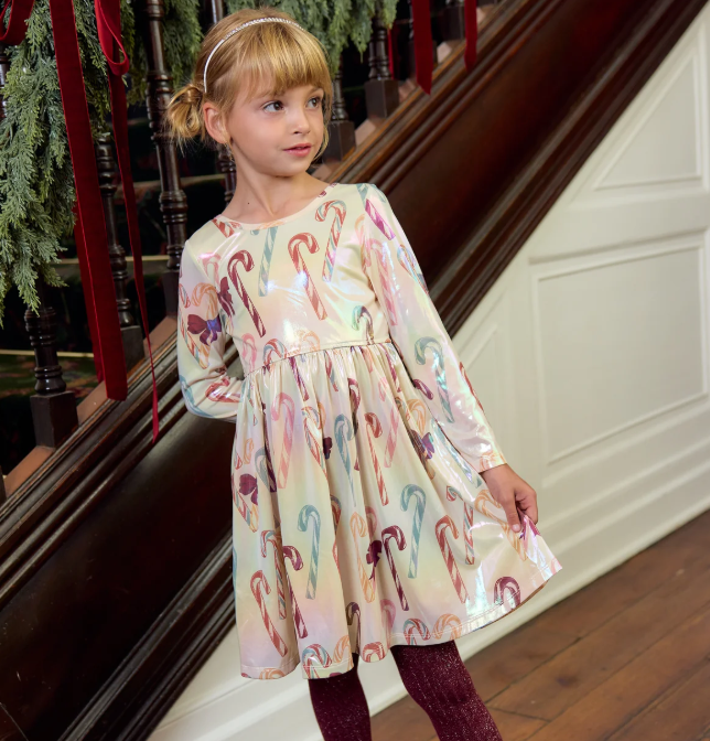 Girls Lame Steph Dress