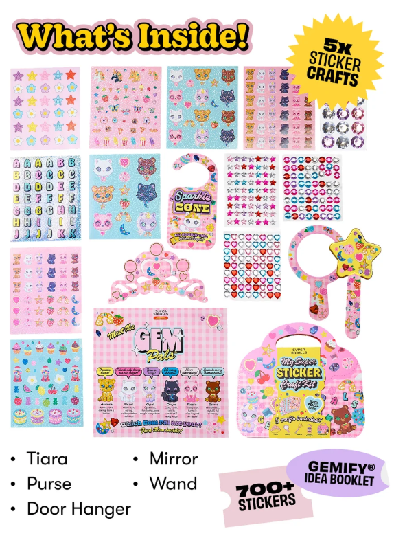 My Super Sticker Craft Kit
