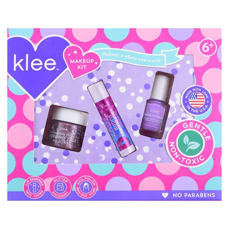 NEW!! Pink Sugar Swirls - Sugar Pop 3-PC Makeup Kit: Purple Candy Sprinkles