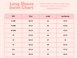 Sage Surfer Long Sleeve Swimsuit: