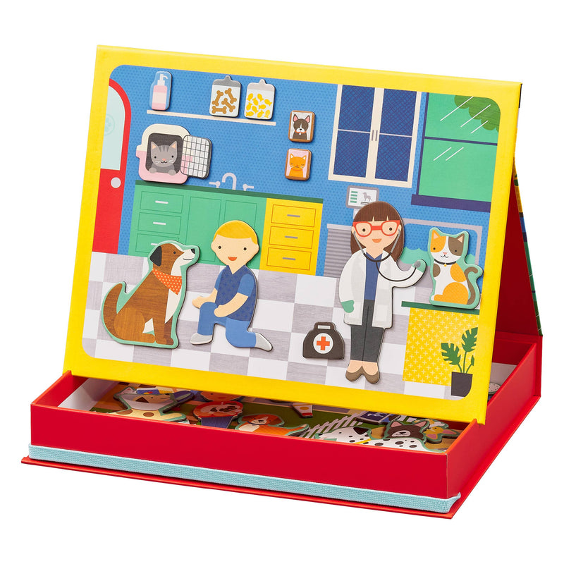 Pet Hospital Magnetic Play Scene